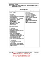 Exposure Draft Update to Joint GAO/PCIE Financial Audit Manual (FAM)_part2 potx