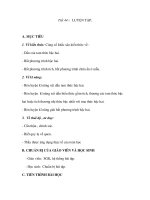 Tiết 44 : LUYỆN TẬP ppt