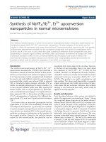 Báo cáo hóa học: 