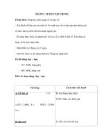 Tiết 175 : LUYỆN TẬP CHUNG pdf