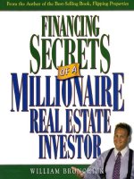 Dearborn Financing Secrets of a Millionaire Real Estate Investor 2003_1 pot