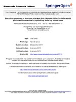 Báo cáo hóa học: 