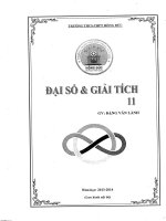 đại số - giải tích 11