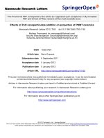 Báo cáo hóa học: 