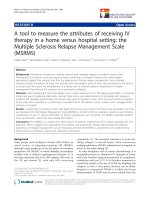 báo cáo hóa học: 