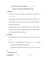 BÀI 21: LUYỆN TẬP VỀ HÀM SỐ ppt