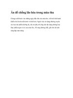 Ăn để chống lão hóa trong mùa thu pptx