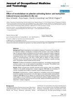 Báo cáo hóa học: 