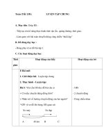 Toán (Tiết 138):LUYỆN TẬP CHUNG pot