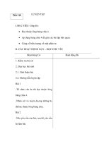 Tiết 119LUYỆN TẬP ppt