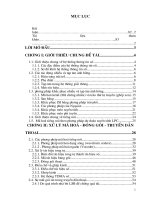 Luận văn viễn thông Khôi phục và xử lý gói tín hiệu thoại