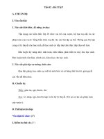 Tiết 02 : BÀI TẬP docx