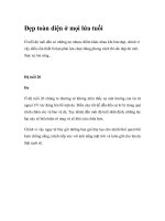 Đẹp toàn diện ở mọi lứa tuổi pptx