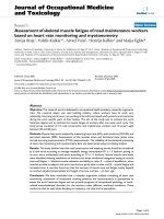 Báo cáo hóa học: 