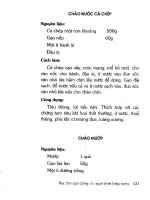 Thực đơn dinh dưỡng cho người bệnh loãng xương part 8 pot