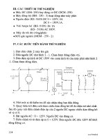 Giáo trình thí nghiệm máy phát điện part 9 pptx