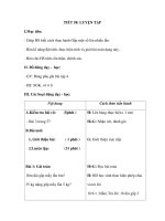 TIẾT 58: LUYỆN TẬP pptx