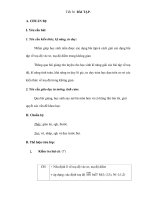 Tiết 36 BÀI TẬP pot