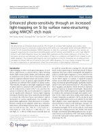 Báo cáo hóa học: 