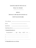 MẪU BIÊN BẢN KIỂM TRA CÁC ĐIỀU KIỆN MỞ NGÀNH ĐÀO TẠO doc