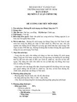 DE CUONG MON DLCMDCSVN doc