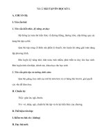 Tiết 22 BÀI TẬP ÔN HỌC KỲ docx