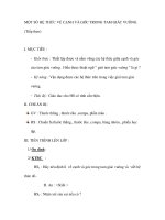 MỘT SỐ HỆ THỨC VỀ CẠNH VÀ GÓC TRONG TAM GIÁC VUÔNG. (Tiếp theo) pptx