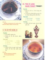 Trà sức khỏe dưỡng sinh part 5 ppt