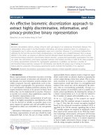 Báo cáo hóa học: 