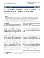 Báo cáo hóa học: 