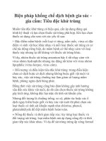 Biện pháp khống chế dịch bệnh gia súc gia cầm: Tiêu độc khử trùng pdf