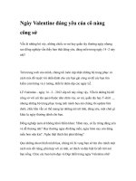 Ngày Valentine đáng yêu của cô nàng công sở pot