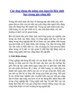 Các ứng dụng đa năng của nguyên liệu sinh học trong gia công dệt pdf