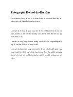 Phòng ngừa lão hoá da đến sớm doc