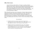 Office of the Governor Financial-Related Audit For the Two Calendar Years Ended December 31, 1998 July 1999 _part2 potx