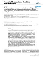 Báo cáo hóa học: 