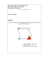 LUẬN VĂN VIỄN THÔNG THỰC HIỆN TÍNH TOÁN VÀ MÔ PHỎNG MỘT SỐ QUÁ TRÌNH XỬ LÝ TÍN HIỆU SỐ BẰNG MATLAB