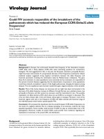 Báo cáo hóa học: 