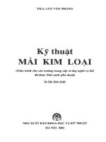 Kỹ thuật mài kim loại docx