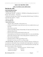 báo cáo thường niên công ty cổ phần cao su thống nhất năm báo cáo 2011