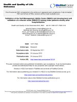 báo cáo hóa học: