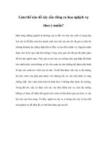 Làm thế nào để cây sầu riêng ra hoa nghịch vụ theo ý muốn? pdf