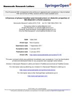 Báo cáo hóa học: 