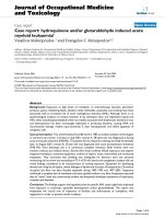 Báo cáo hóa học: 