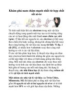 Khám phá nam châm mạnh nhất từ hợp chất sắt ni-tơ ppt