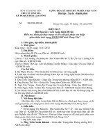 biên bản Hội thảo chi cục ngày 11-1-2012 pptx