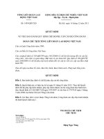 Quyết định số 1439/QĐ-TLĐ docx