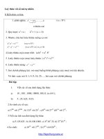 Luỹ thừa với số mũ tự nhiên doc