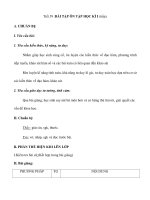 Tiết 59 :BÀI TẬP ÔN TẬP HỌC KÌ I (tiếp) docx