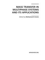 Mass Transfer in Multiphase Systems and its Applications Part 1 pot